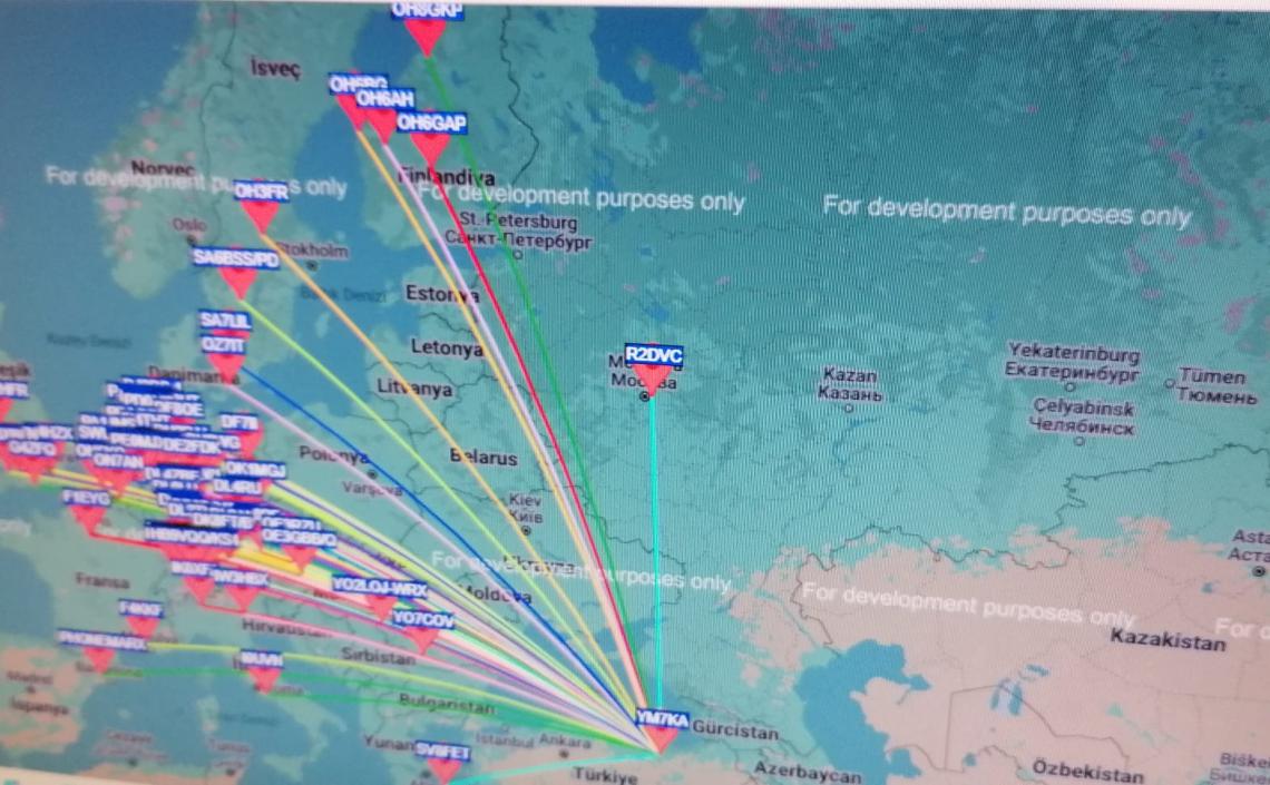 WSPR Weak Signal Propagation Reporter Network sistemimiz aktif edildi